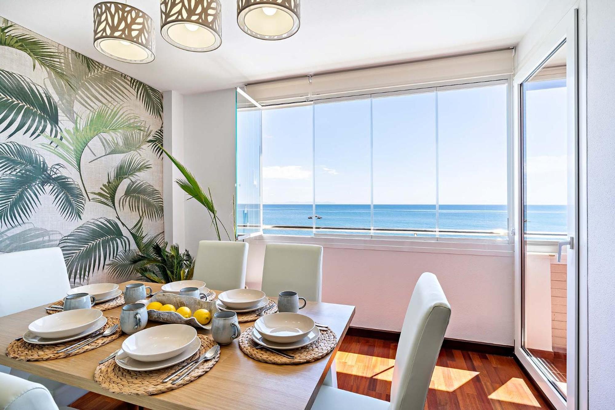 Appartamento Vista Del Mar Residencial Roquetas de Mar Esterno foto